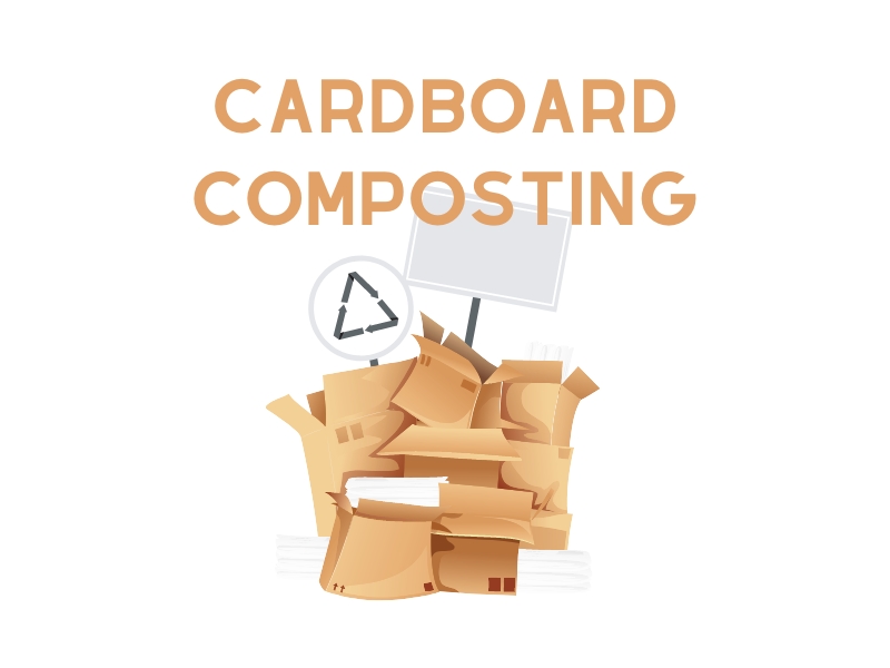 Cardboard composting