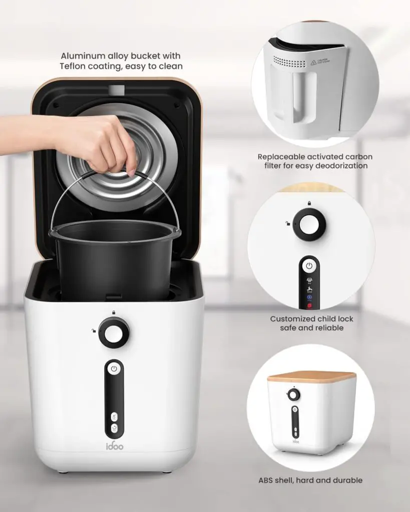 iDOO 3L Smart Kitchen Electric Composter